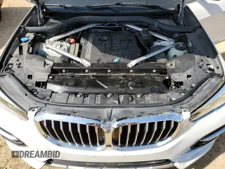 2022 BMW X5 sDrive40i with VIN 5UXCR4C0XN9K57058, listed as a Copart auction lot 46687245 with 9,347 mi miles and Salvage Title. Bid and sale history available at carsss.com. Image 12.