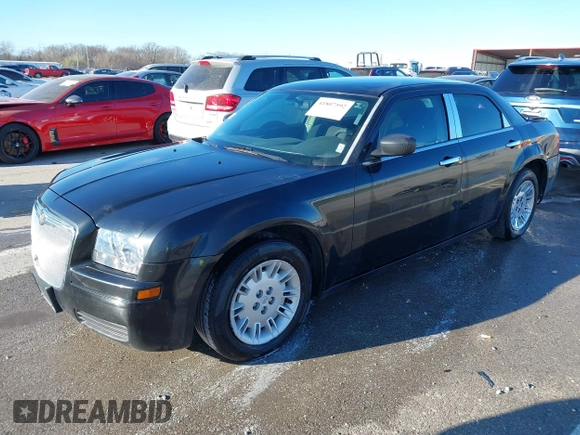 2007 Chrysler 300 with VIN 2C3KA43R87H691098, listed as a IAAI auction lot 41807592 with 99,208 mi miles. Bid and sale history available at carsss.com. Image 17.