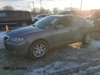 2007 Mazda 3 i Touring with VIN JM1BK32F571676258, listed as a Copart auction lot 87883545 with 141,203 mi miles and Salvage Title. Bid and sale history available at DreamBid. Image 1.