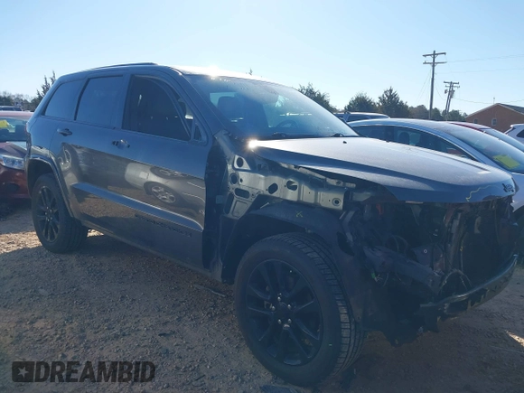 2019 Jeep Grand Cherokee Upland with VIN 1C4RJFAG6KC696710, listed as a IAAI auction lot 41822406 with 80,652 mi miles. Bid and sale history available at carsss.com. Image 1.