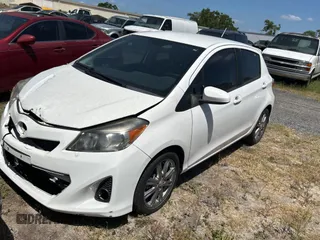 2012 Toyota Yaris L with VIN JTDKTUD36CD523080, listed as a Copart auction lot 55530815 with 134,042 mi miles and Clean Title. Bid and sale history available at carsss.com. Image 2.