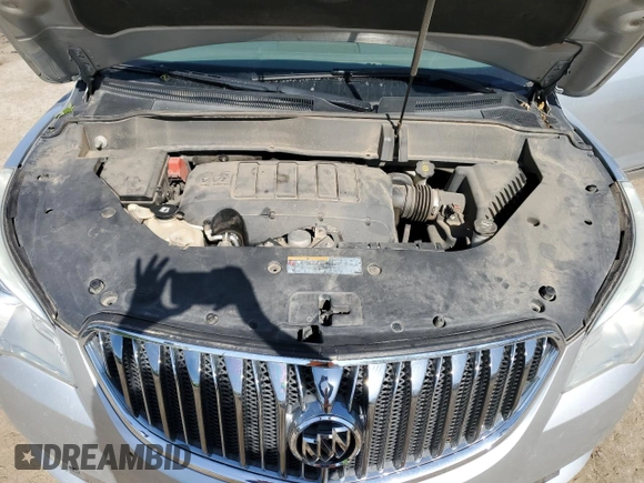 2013 Buick Enclave Leather with VIN 5GAKRCKD1DJ216232, listed as a Copart auction lot 52434745 with 162,355 mi miles and Clean Title. Bid and sale history available at carsss.com. Image 12.