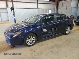2024 Toyota Corolla LE with VIN 5YFB4MDE1RP098209, listed as a Copart auction lot 50444555 with 47,400 mi miles and Salvage Title. Bid and sale history available at carsss.com. Image 1.