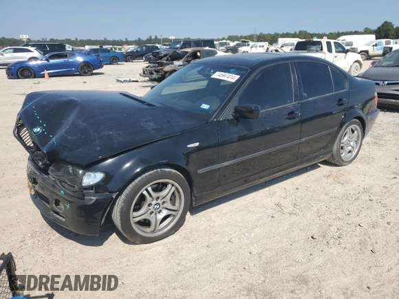 2005 BMW 3 Series 330i with VIN WBAEV53405KM43213, listed as a Copart auction lot 74597414 with 182,881 mi miles and Salvage Title. Bid and sale history available at carsss.com. Image 1.
