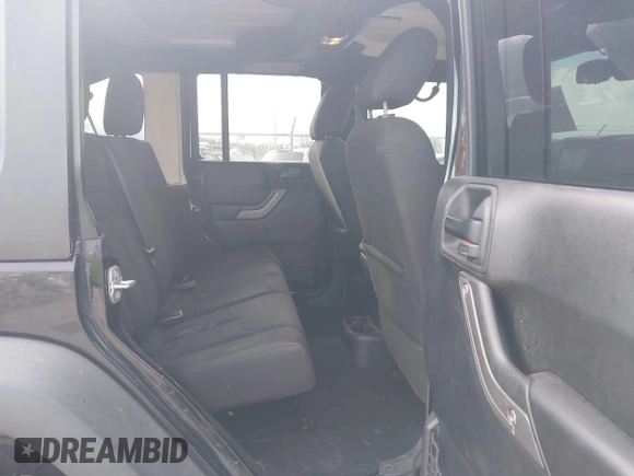 2017 Jeep Wrangler Unlimited Sport with VIN 1C4BJWDG1HL733474, listed as a IAAI auction lot 41395245 with 275,871 mi miles. Bid and sale history available at carsss.com. Image 8.