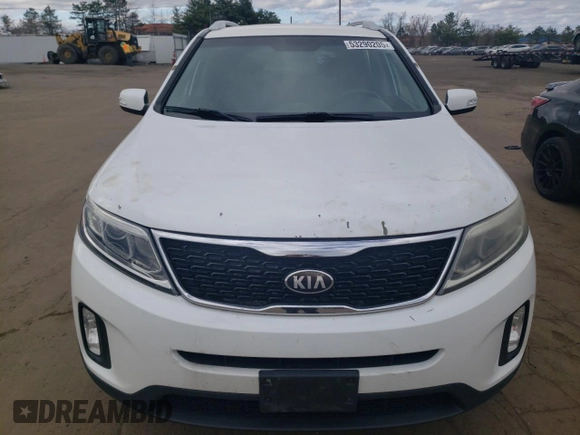 2014 Kia Sorento LX with VIN 5XYKTCA6XEG445254, listed as a Copart auction lot 53290205 with 132,443 mi miles and Salvage Title. Bid and sale history available at carsss.com. Image 5.