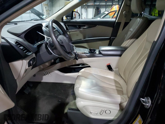 2016 Lincoln MKX Select with VIN 2LMTJ8KR2GBL55622, listed as a Copart auction lot 43818175 with 55,938 mi miles and Salvage Title. Bid and sale history available at DreamBid. Image 7.
