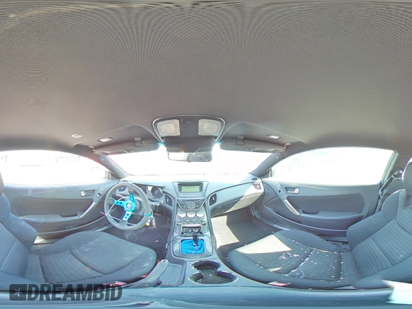 2013 Hyundai Genesis Coupe 2.0T with VIN KMHHT6KD7DU082333, listed as a Copart auction lot 53736855 with 128,725 mi miles and Clean title. Bid and sale history available at DreamBid. Image 15.