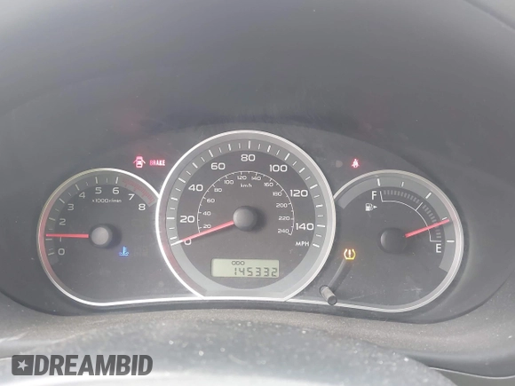 2008 Subaru Impreza Outback Special Sports with VIN JF1GH636X8G834473, listed as a IAAI auction lot 42425917 with 145,332 mi miles and . Bid and sale history available at DreamBid. Image 7.