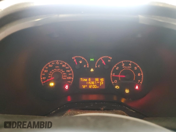 2017 Ram ProMaster City Cargo Tradesman SLT with VIN ZFBERFBB0H6E07666, listed as a Copart auction lot 60877895 with 115,367 mi miles and Clean title. Bid and sale history available at DreamBid. Image 9.