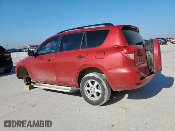 2007 Toyota RAV4 with VIN JTMZD33V376026281, listed as a Copart auction lot 54160095 with 203,286 mi miles and Salvage Title. Bid and sale history available at carsss.com. Image 2.