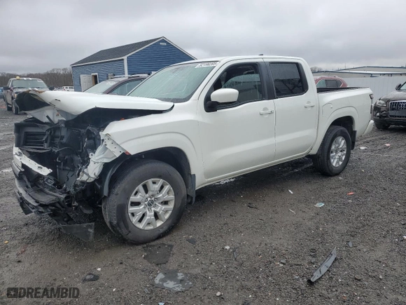 2023 Nissan Frontier PRO-4X with VIN 1N6ED1EK6PN657177, listed as a Copart auction lot 52156285 with 27,115 mi miles and Salvage Title. Bid and sale history available at carsss.com. Image 1.