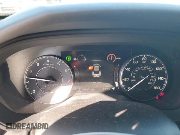 2021 Acura TLX w/Technology Package with VIN 19UUB6F40MA002728, listed as a Copart auction lot 48568745 with 60,825 mi miles and Salvage Title. Bid and sale history available at carsss.com. Image 9.