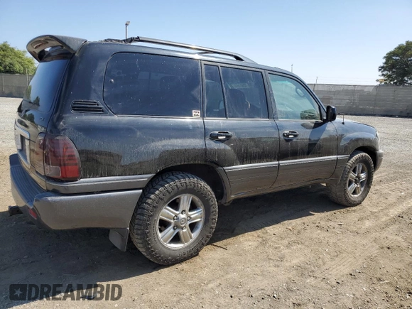 2006 Lexus LX 470 z VIN JTJHT00W264004516, wystawiony jako Copart lot #72607504 z przebiegiem 220 156 mil mil oraz Czysty tytuł • Clean title. Historia ofert i sprzedaży dostępna na DreamBid. Obrazek 3.