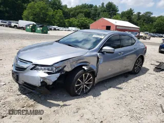 2015 Acura TLX V6 Tech with VIN 19UUB3F50FA010323, listed as a Copart auction lot 62652324 with 138,050 mi miles and Salvage Title. Bid and sale history available at carsss.com. Image 1.