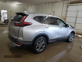 2021 Honda CR-V EX with VIN 2HKRW2H58MH645439, listed as a Copart auction lot 53483645 with 51,175 mi miles and Salvage Title. Bid and sale history available at carsss.com. Image 3.