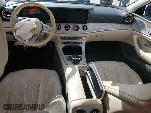 2019 Mercedes-Benz CLS 450 z VIN WDD2J5JB2KA028520, wystawiony jako Copart lot #50784465 z przebiegiem 85 161 mil mil oraz Nie do naprawy • Non repairable. Historia ofert i sprzedaży dostępna na DreamBid. Obrazek 8.