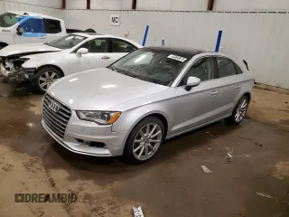 2015 Audi A3 2.0T Premium Plus with VIN WAUEFGFFXF1007918, listed as a Copart auction lot 43360875 with 109,154 mi miles and Clean Title. Bid and sale history available at carsss.com. Image 1.