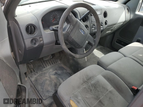 2007 Ford F-150 XL with VIN 1FTPF12V87NA17492, listed as a Copart auction lot 50325105 with 398,205 mi miles and Salvage Title. Bid and sale history available at carsss.com. Image 8.