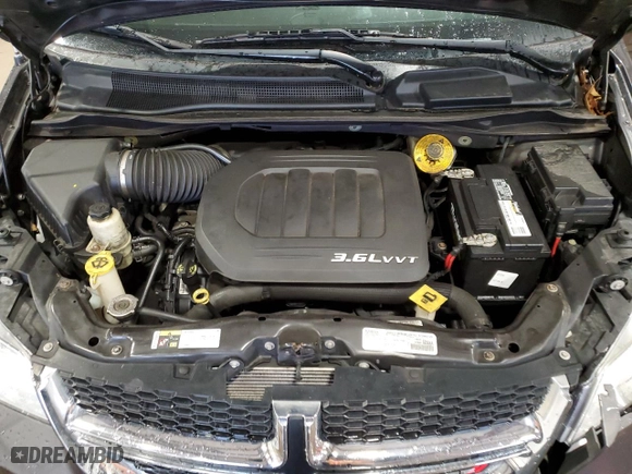 2016 Dodge Grand Caravan SXT with VIN 2C4RDGCG2GR323656, listed as a Copart auction lot 52503515 with 123,265 mi miles and Salvage Title. Bid and sale history available at carsss.com. Image 12.