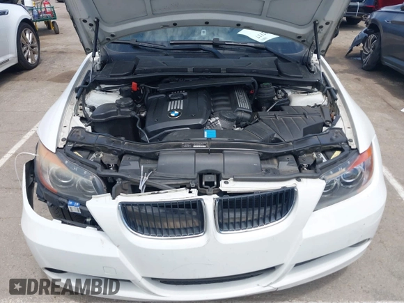 2007 BMW 3 Series 328i with VIN WBAVA33547KX83556, listed as a IAAI auction lot 42302137 with 108,686 mi miles and . Bid and sale history available at DreamBid. Image 10.