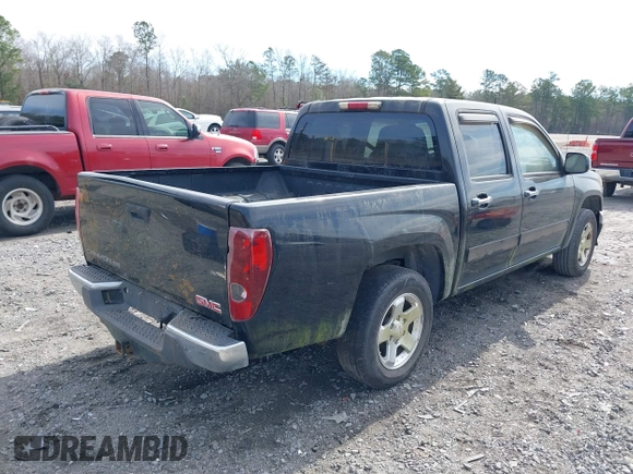 2010 GMC Canyon SLE1 with VIN 1GTDSCD96A8131510, listed as a IAAI auction lot 41609610 with 222,851 mi miles. Bid and sale history available at carsss.com. Image 4.