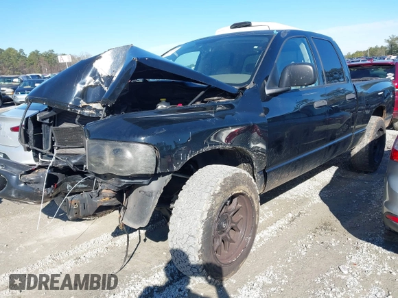 2004 Dodge 1500 SLT with VIN 1D7HA18D64S753335, listed as a IAAI auction lot 41572106 with 135,891 mi miles. Bid and sale history available at carsss.com. Image 17.