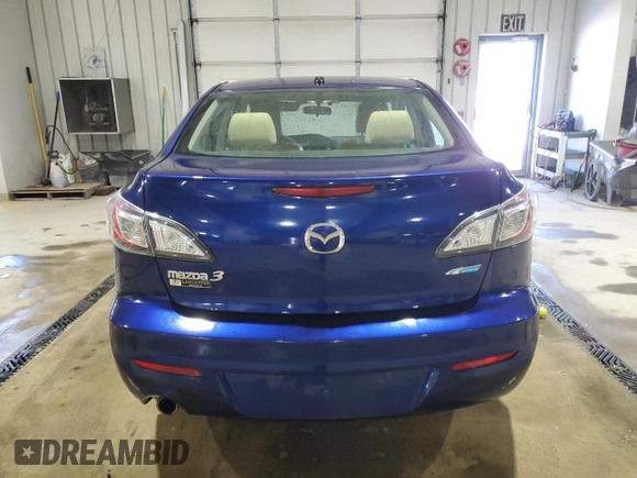 2012 Mazda 3 i Grand Touring with VIN JM1BL1W85C1566561, listed as a Copart auction lot 53726635 with 103,104 mi miles and Salvage Title. Bid and sale history available at carsss.com. Image 6.