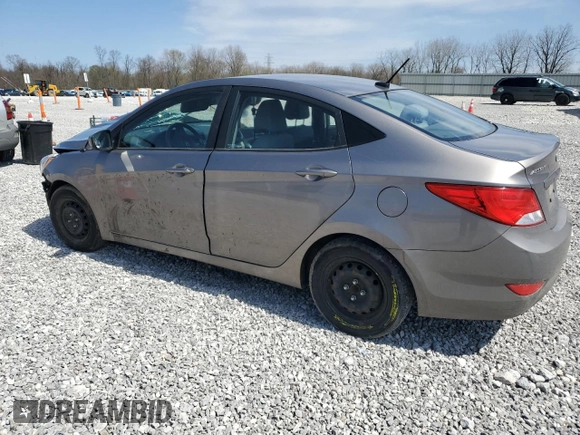 2017 Hyundai Accent SE with VIN KMHCT4AE3HU369599, listed as a Copart auction lot 52248735 with 130,807 mi miles and Salvage Title. Bid and sale history available at carsss.com. Image 2.