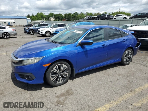2016 Honda Civic EX-L z VIN 19XFC1F77GE032988, wystawiony jako Copart lot #58407275 z przebiegiem 115 869 mil mil oraz Szkoda całkowita • Salvage title. Historia ofert i sprzedaży dostępna na DreamBid. Obrazek 1.