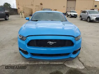 2017 Ford Mustang V6 with VIN 1FA6P8AM0H5262868, listed as a Copart auction lot 50028645 with 81,654 mi miles and Salvage Title. Bid and sale history available at carsss.com. Image 5.
