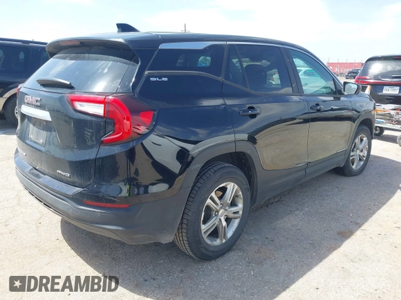 2022 GMC Terrain SLE z VIN 3GKALTEV5NL173612, wystawiony jako IAAI lot #41856301 z przebiegiem 182 594 mil mil oraz . Historia ofert i sprzedaży dostępna na DreamBid. Obrazek 4.