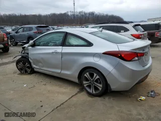 2014 Hyundai Elantra Coupe with VIN KMHDH6AH1EU028516, listed as a Copart auction lot 45269635 with 94,286 mi miles and Salvage Title. Bid and sale history available at carsss.com. Image 2.