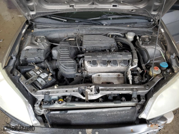 2005 Honda Civic Sdn VP with VIN 1HGES16325L003495, listed as a Copart auction lot 45170655 with 376,551 mi miles and Salvage Title. Bid and sale history available at carsss.com. Image 11.