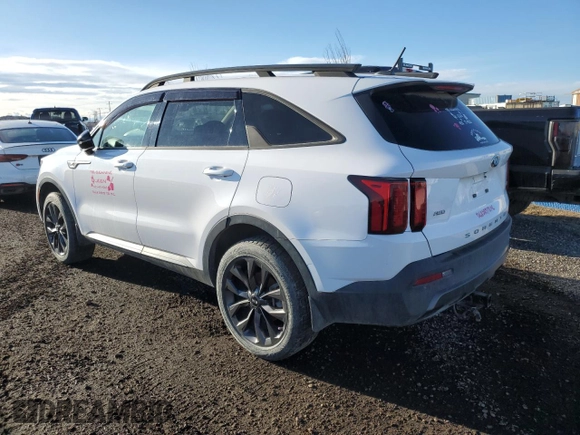 2021 Kia Sorento X-Line z VIN 5XYRGDLF8MG038912, wystawiony jako Copart lot #46582275 z przebiegiem 130 794 mil mil oraz Szkoda całkowita • Salvage title. Historia ofert i sprzedaży dostępna na DreamBid. Obrazek 2.