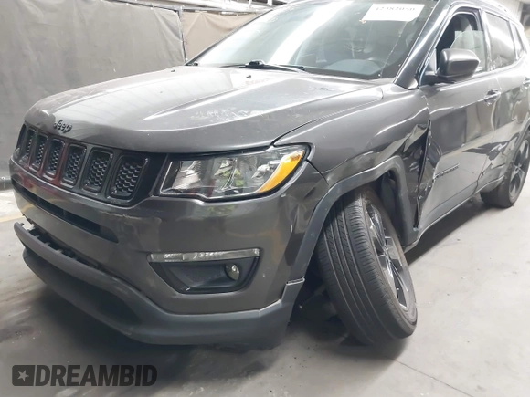 2018 Jeep Compass Latitude with VIN 3C4NJCBB2JT327376, listed as a IAAI auction lot 42382050 with 91,678 mi miles and . Bid and sale history available at DreamBid. Image 6.