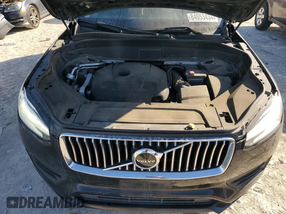 2021 Volvo XC90 Momentum with VIN YV4A221K0M1680263, listed as a Copart auction lot 84053434 with 90,407 mi miles and Clean Title. Bid and sale history available at carsss.com. Image 12.