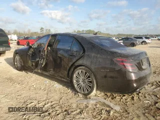 2018 Mercedes-Benz S S 560 with VIN WDDUG8GB5JA345786, listed as a Copart auction lot 48337875 with 108,723 mi miles and Salvage Title. Bid and sale history available at carsss.com. Image 2.