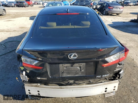 2015 Lexus RC 350 F Sport z VIN JTHHE5BC7F5008129, wystawiony jako Copart lot #45296085 z przebiegiem 20 388 mil mil oraz Szkody całkowita. Historia ofert i sprzedaży dostępna na DreamBid. Obrazek 6.