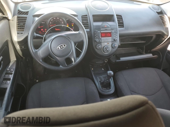 2011 Kia Soul with VIN KNDJT2A16B7264218, listed as a Copart auction lot 45029435 with 160,630 mi miles and Salvage Title. Bid and sale history available at carsss.com. Image 8.