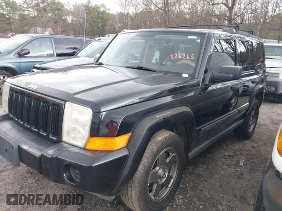 2006 Jeep Commander с VIN 1J8HH48N96C226265, выставлен на аукционе IAAI как лот 41734559 с пробегом 165 673 миль миль и . История ставок и продаж доступна на DreamBid. Изображение 2.