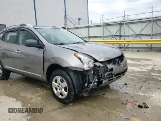 2015 Nissan Rogue S with VIN JN8AS5MV0FW257803, listed as a Copart auction lot 50332325 with 94,332 mi miles and Salvage Title. Bid and sale history available at DreamBid. Image 14.