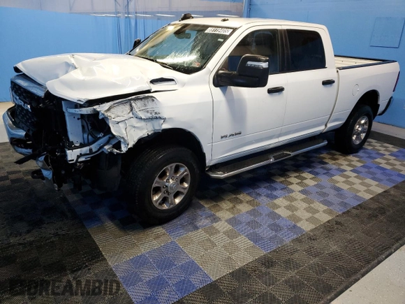 2024 Ram 2500 Big Horn with VIN 3C6UR5DJ1RG101376, listed as a Copart auction lot 89119405 with 34,149 mi miles and Clean Title. Bid and sale history available at carsss.com. Image 1.
