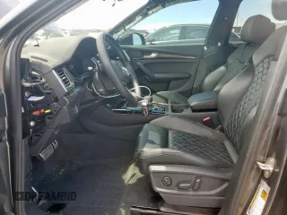 2023 Audi SQ5 Premium Plus with VIN WA1B4AFY1P2112007, listed as a Copart auction lot 57800185 with 21,101 mi miles and Salvage title. Bid and sale history available at DreamBid. Image 7.