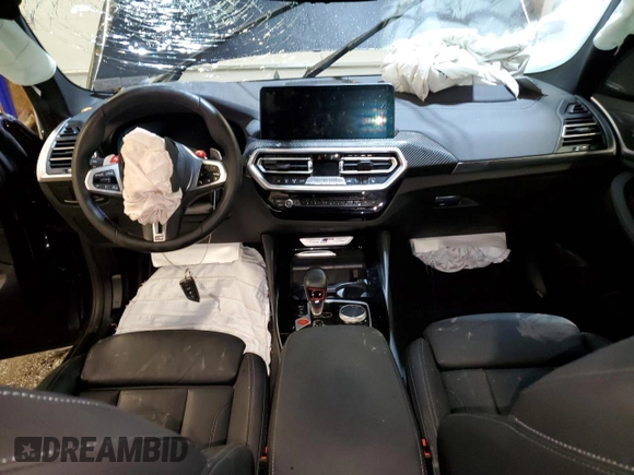 2022 BMW X3 M z VIN 5YM13EC05N9K07773, wystawiony jako Copart lot #37637963 z przebiegiem Nie podano mil oraz . Historia ofert i sprzedaży dostępna na DreamBid. Obrazek 8.