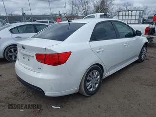 2012 Kia Forte EX with VIN KNAFU4A20C5624617, listed as a IAAI auction lot 41918511 with 120,152 mi miles. Bid and sale history available at carsss.com. Image 4.