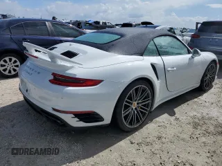 2019 Porsche 911 Turbo S with VIN WP0CD2A93KS144403, listed as a Copart auction lot 74988704 with Not Provided miles and Non Repairable. Bid and sale history available at DreamBid. Image 3.