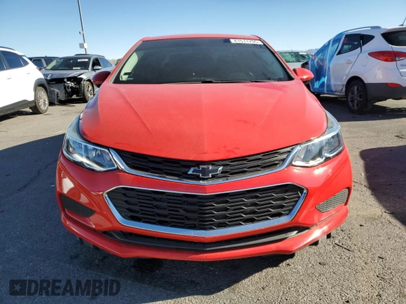 2018 Chevrolet Cruze LS with VIN 1G1BC5SM4J7224242, listed as a Copart auction lot 41511795 with 63,646 mi miles and Salvage Title. Bid and sale history available at DreamBid. Image 5.