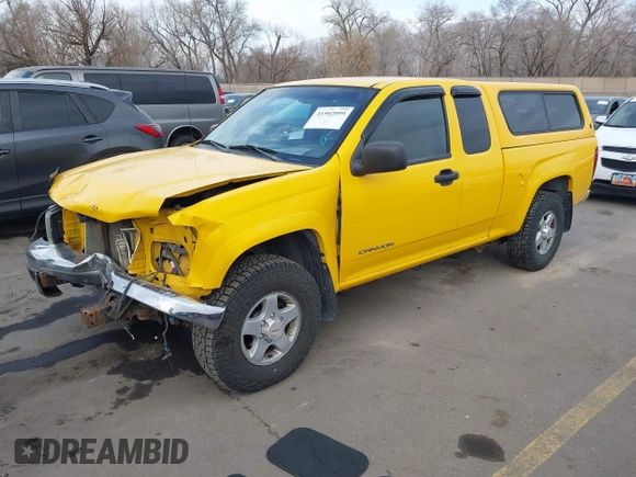 2004 GMC Canyon SLE Z71 with VIN 1GTDT196848157921, listed as a IAAI auction lot 41502099 with 172,809 mi miles. Bid and sale history available at carsss.com. Image 17.