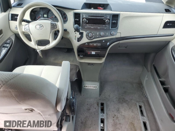 2012 Toyota Sienna LE AAS with VIN 5TDKK3DC3CS221490, listed as a Copart auction lot 59673925 with Not provided miles and Clean title. Bid and sale history available at DreamBid. Image 8.